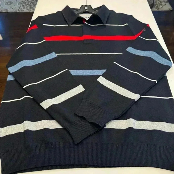 Saint James Depuis 1889 Men’s wool Blend Striped sweater Size XXL (48) NWOT - Picture 6 of 8